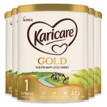 【新西兰直邮】KARICARE 可瑞康金装A2牛奶粉 1段 3/6罐 新包装 可选七天清关线